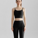 Yoga Pilates fitness set,tank top + leggings set WX438CK386