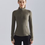 Yoga zipper coat long-sleeved jacket WT-046H