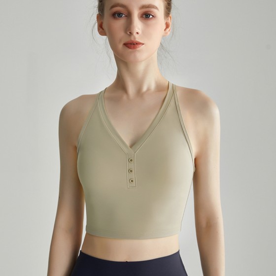 Women\'s Y-neck sports and fitness bra WX-313